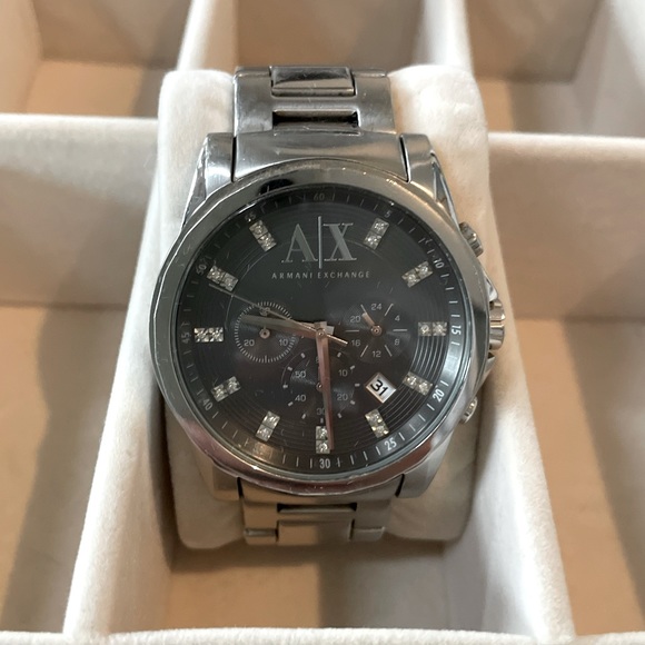Armani Exchange Men's Chronograph Dress Watch - Picture 1 of 2